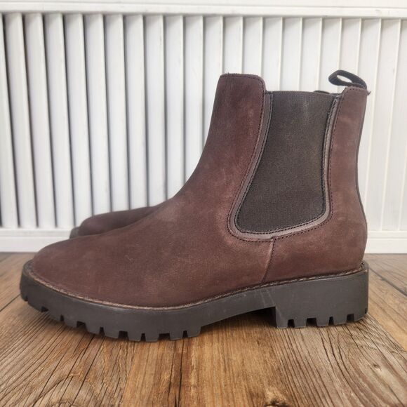 Thursday Boot Company Legend Chelsea Boots Womens Size 8 Truffle Nubuck Ankle - Picture 3 of 10